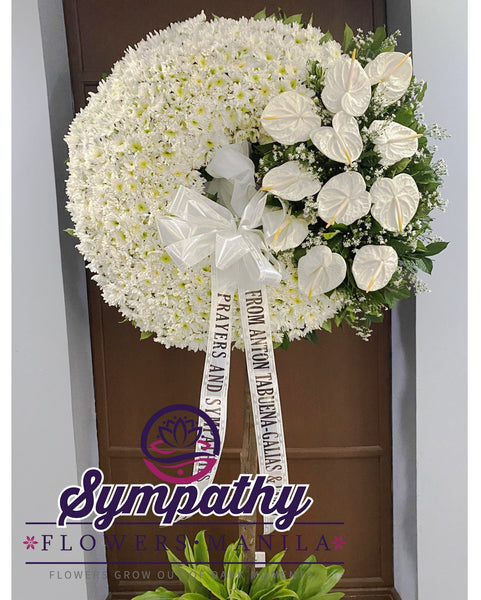 Halo Sympathy Flowers