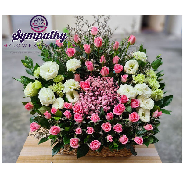 Serene Sympathy Basket BA302