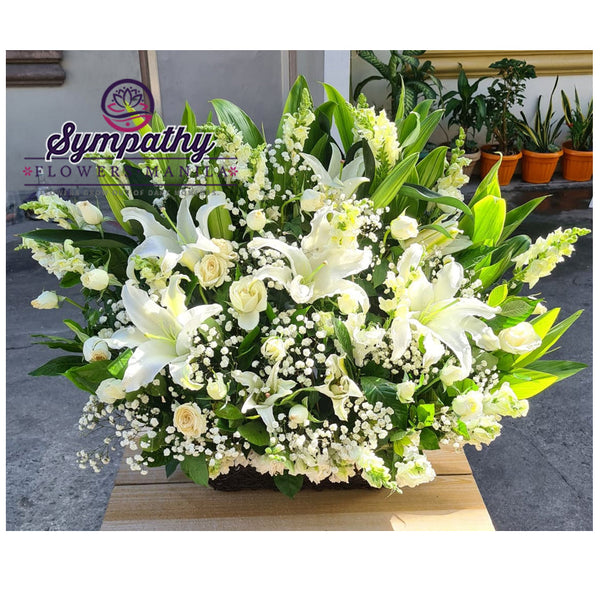 Serene Sympathy Basket BA308